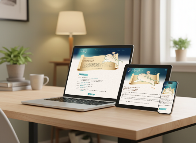 Webサイト（シシデザイン）